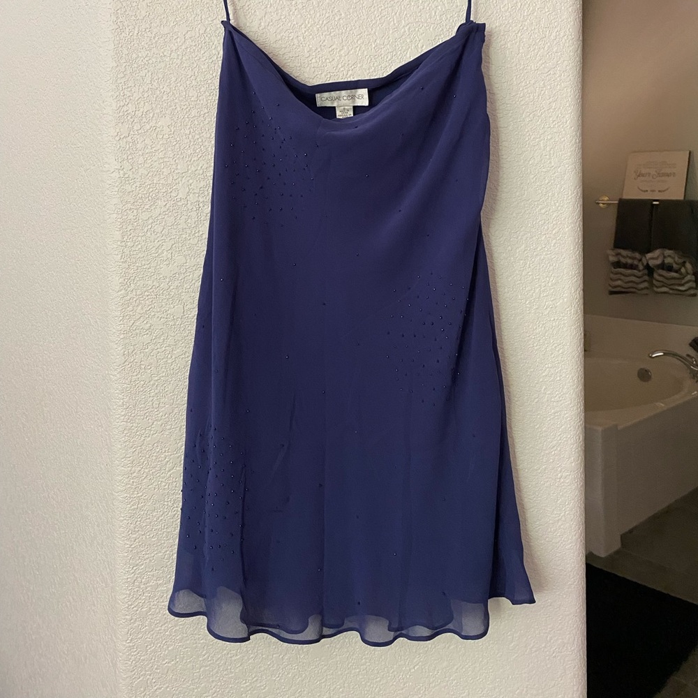 Blue beautiful skirt